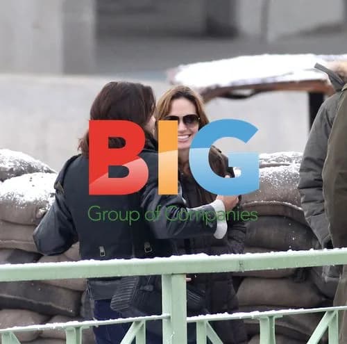 Angelina Jolie Directs Battle Scene in Budapest
