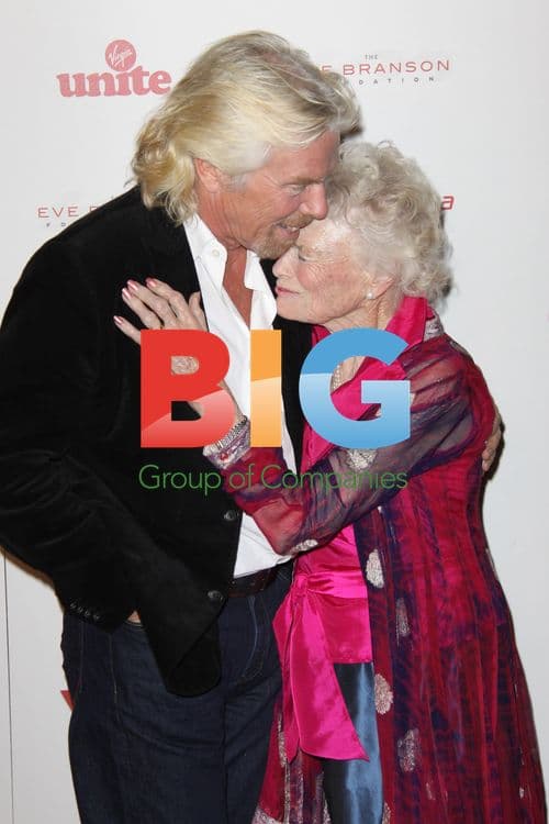 Sir Richard Branson and Eve Branson at Rock The Kasbah Gala
