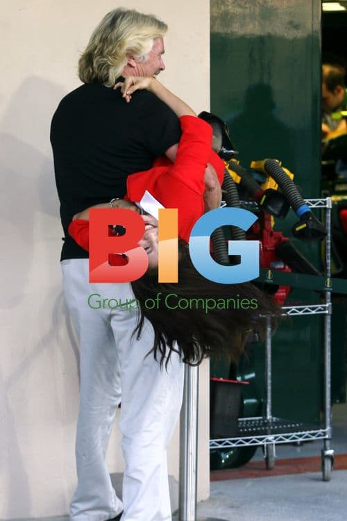 Sir Richard Branson at Abu Dhabi Formula 1 Grand Prix