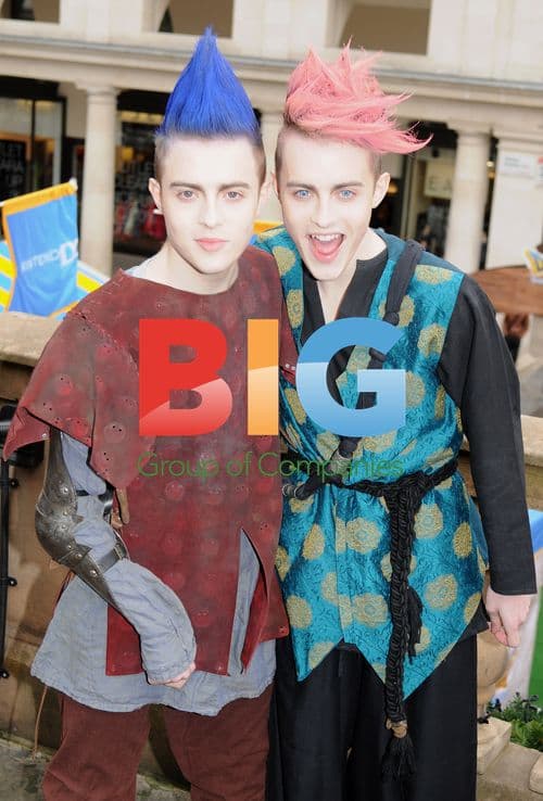 Jedward at Nintendo Launch in London