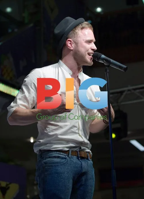 Olly Murs Performs, Paisley, UK