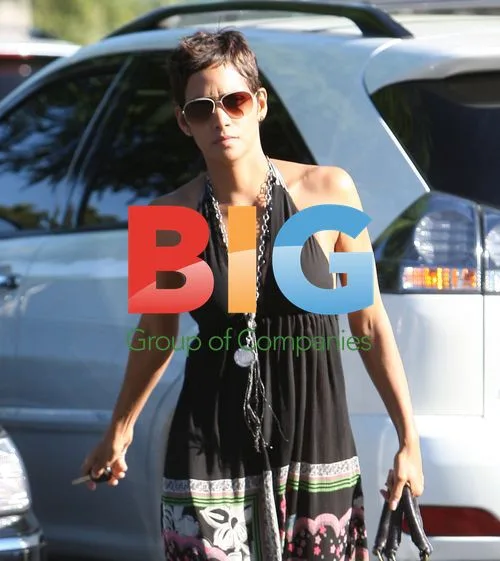 Halle Berry Shopping at Bristol Farms