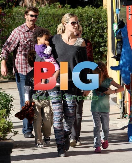 Heidi Klum with family in Beverly Hills