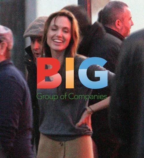 Angelina Jolie directs night shoot in Hungary