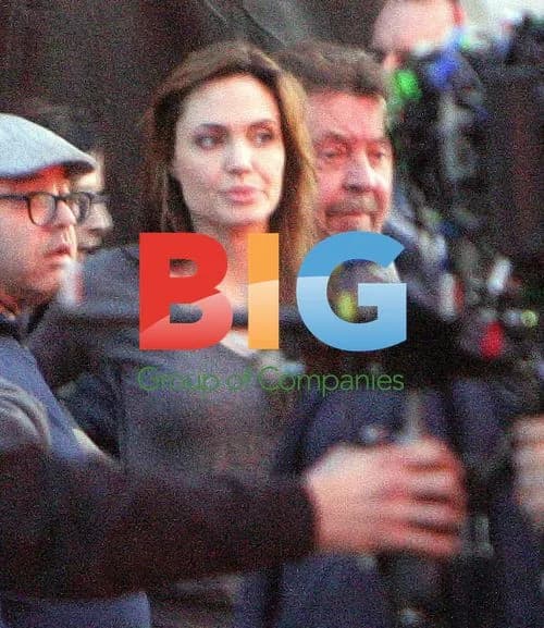 Angelina Jolie on Film Set
