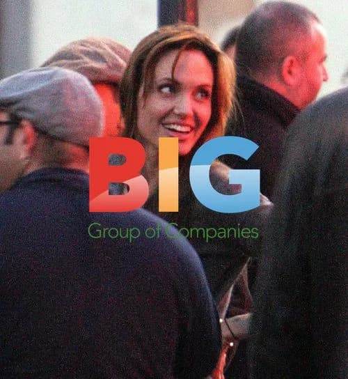 Angelina Jolie on Set in Hungary