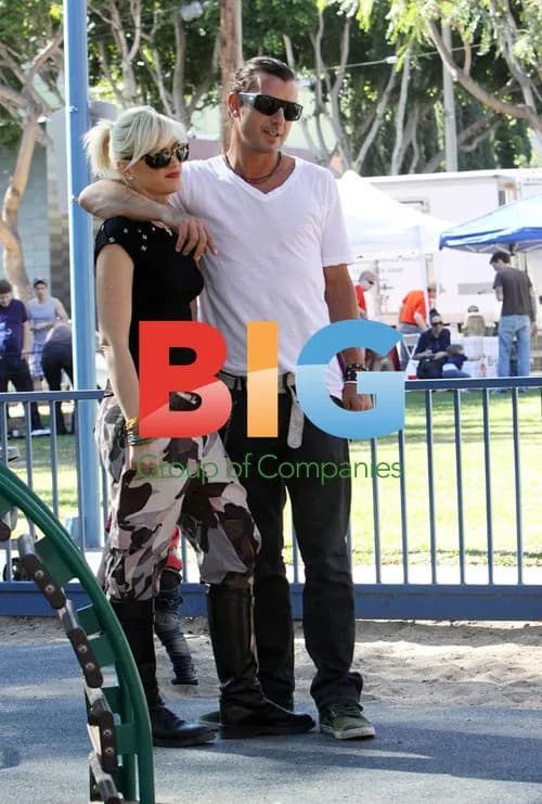 Gwen Stefani and Gavin Rossdale at LA Park
