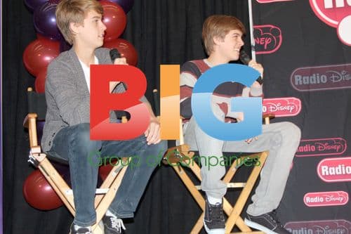 Cole and Dylan Sprouse at Millions of Milkshakes