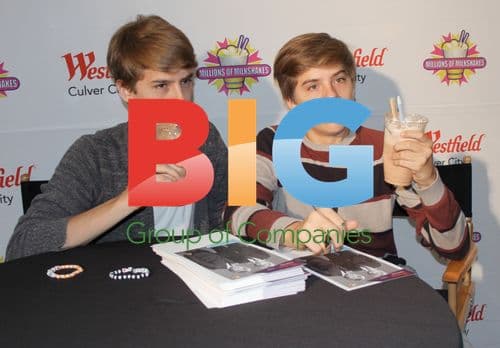 Cole and Dylan Sprouse at Milkshakes Launch