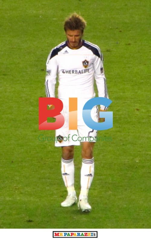 David Beckham LA Galaxy vs FC Dallas MLS