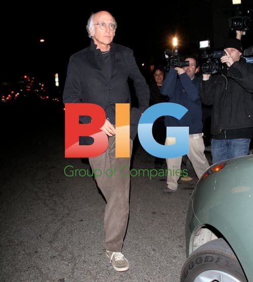 Larry David Exits Koi Restaurant