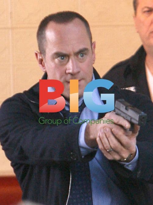 Christopher Meloni and Ice-T on 'Law & Order' Set