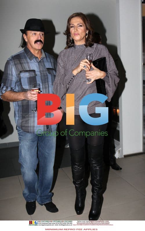 Slavica Ecclestone at Fashion Show in Belgrade