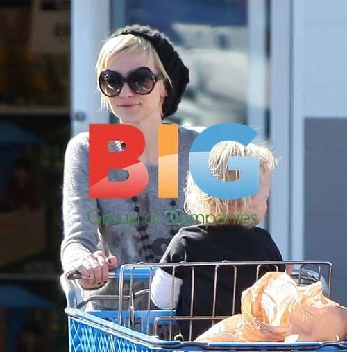 Ashlee Simpson and Pete Wentz at Toys R Us