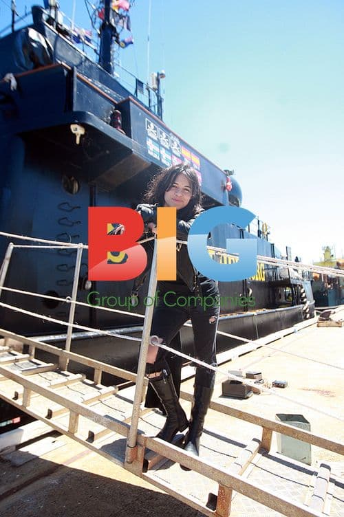 Michelle Rodriguez at Anti-Whaling Press Conference