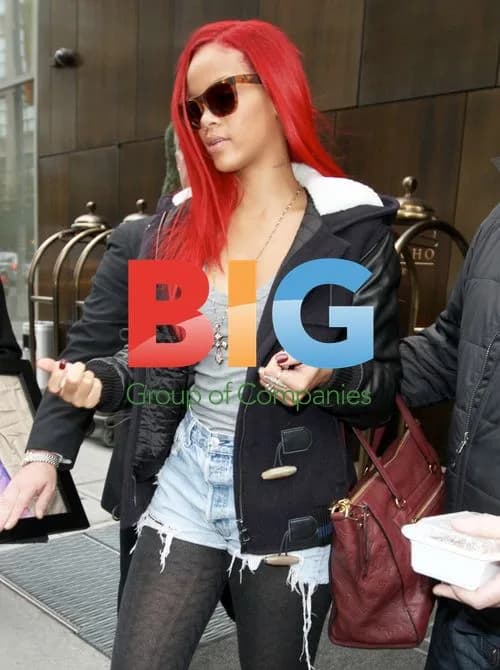 Rihanna Leaving NYC Hotel