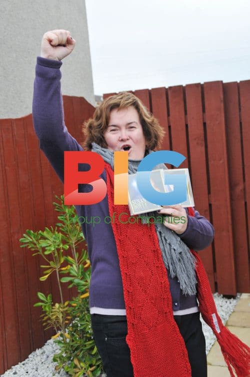 Susan Boyle Celebrates No. 1 Album