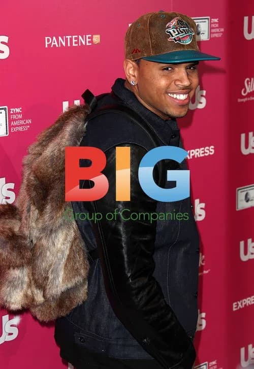 Chris Brown at Us Magazine Party