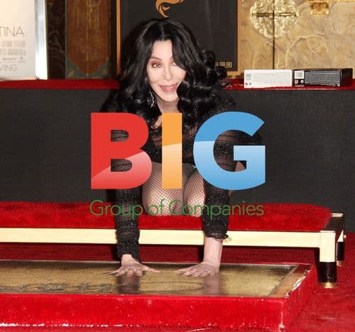 Cher Honored at Hollywood Hand & Footprint Ceremony