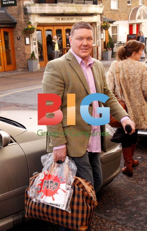 Dominic Brunt at ITV Studios in London