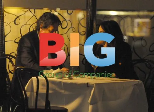 Nigella Lawson and Charles Saatchi at Scotts Restaurant