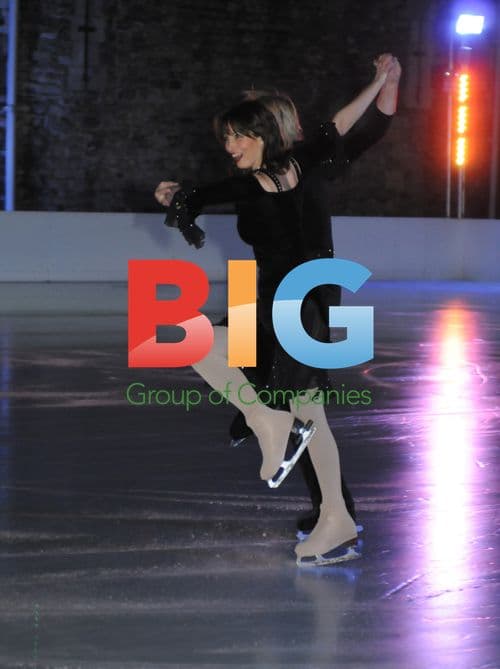 Natalia Pestova and Alexei Kislitsyn at Tower of London