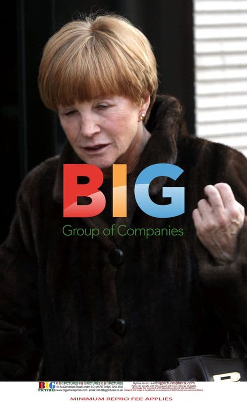 Anne Robinson Spotted in Knightsbridge