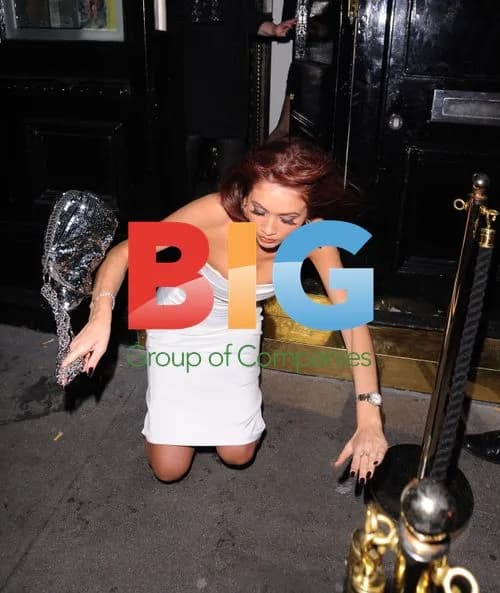 Amy Childs at Claire Powell's Birthday Party