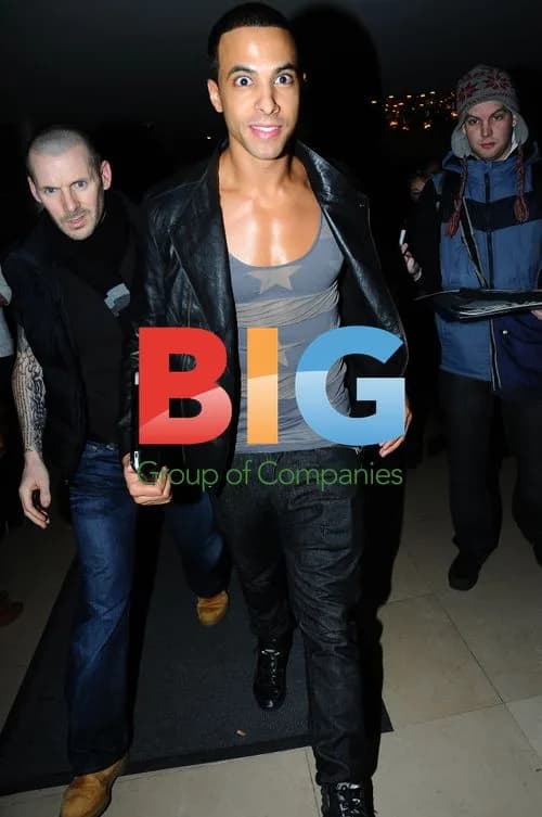 Marvin Humes of JLS Leaving Mayfair Hotel