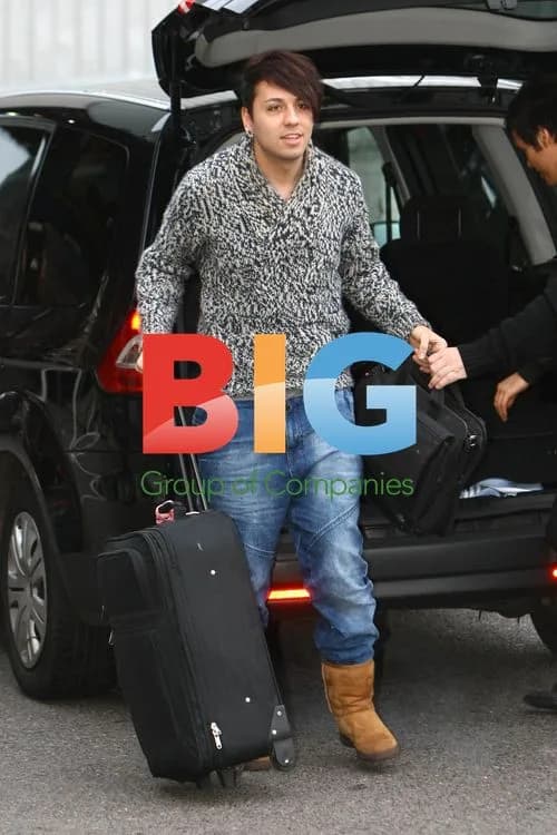 X Factor contestants arrive for live show