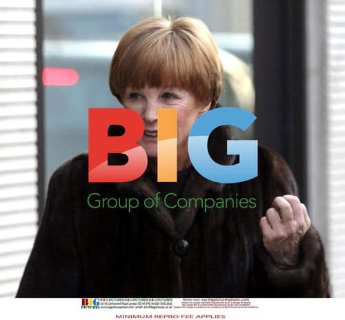 Anne Robinson Seen in Knightsbridge, London