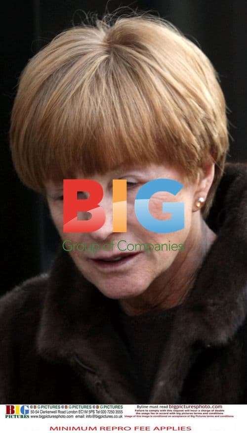 Anne Robinson Spotted in Knightsbridge