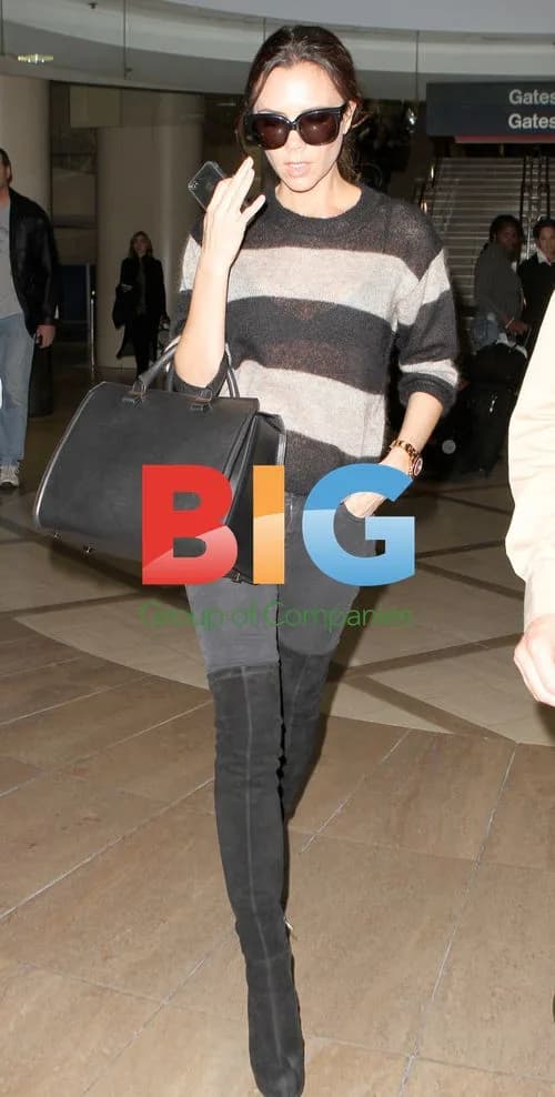 Victoria Beckham Arriving at LAX