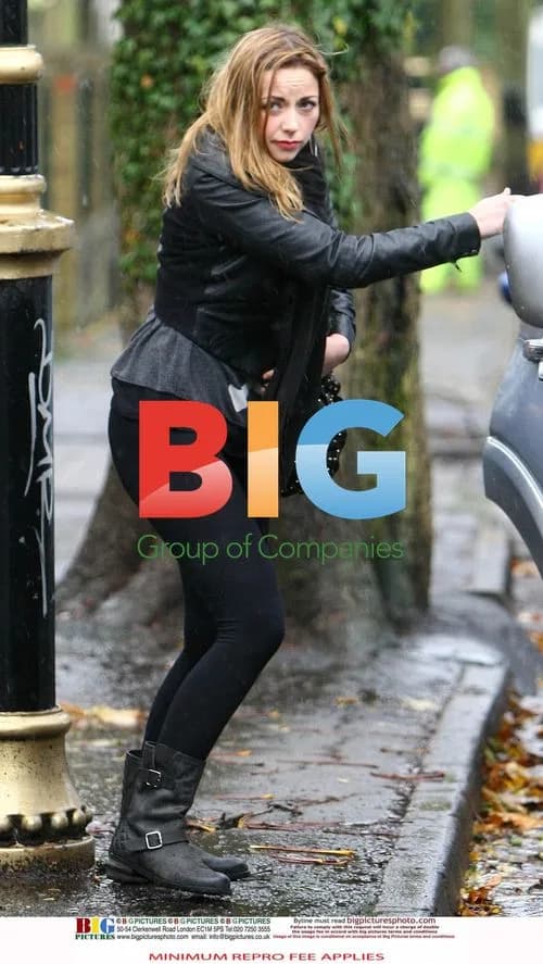 Charlotte Church and kids get drenched