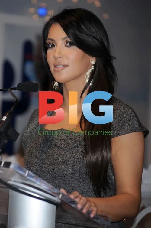 Kim Kardashian at Charmin Restrooms Ribbon Cutting