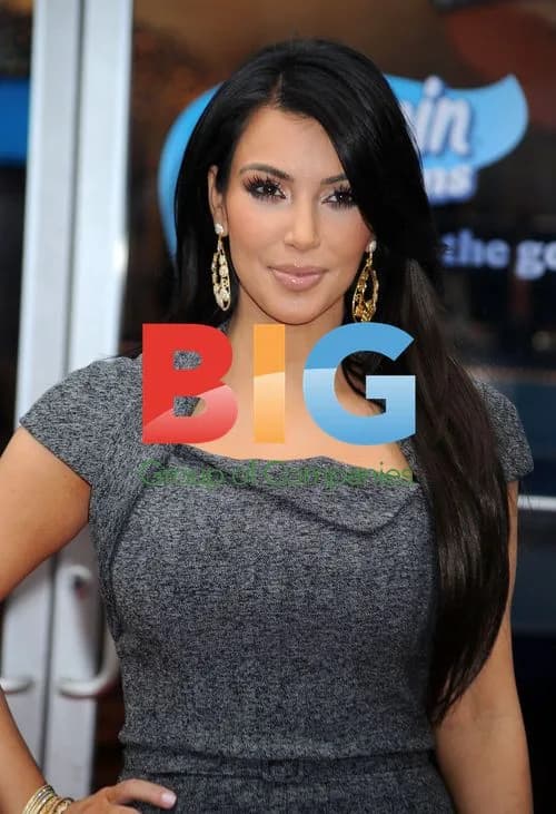 Kim Kardashian at Charmin Restrooms Ribbon Cutting