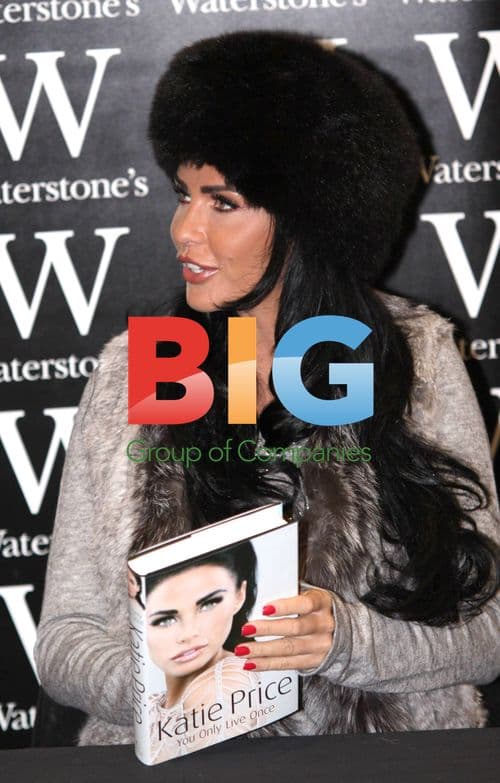 Katie Price Book Signing in Romford, UK