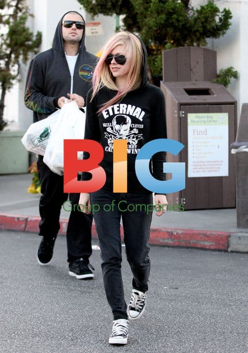 Avril Lavigne and Brody Jenner shopping in LA