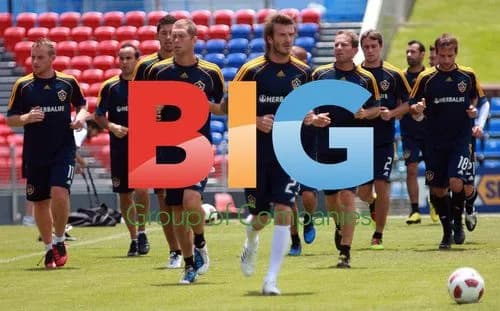 David Beckham Training Session
