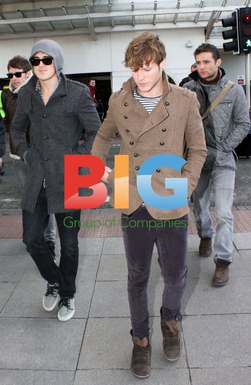 McFly Arriving at Dublin Airport