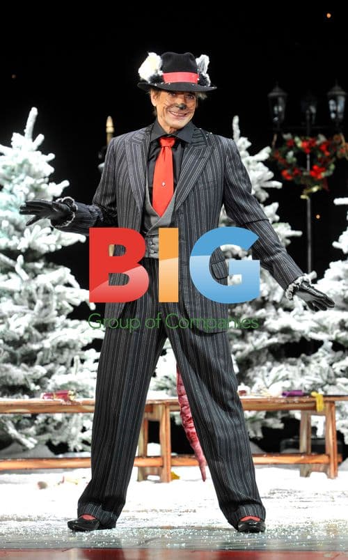 Dirk Benedict at Pantomime Photocall