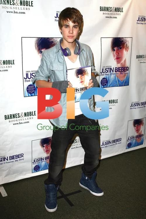 Singer Justin Bieber Promotes New Book