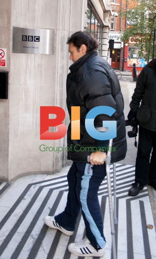 Celebrities at Radio 2 in London