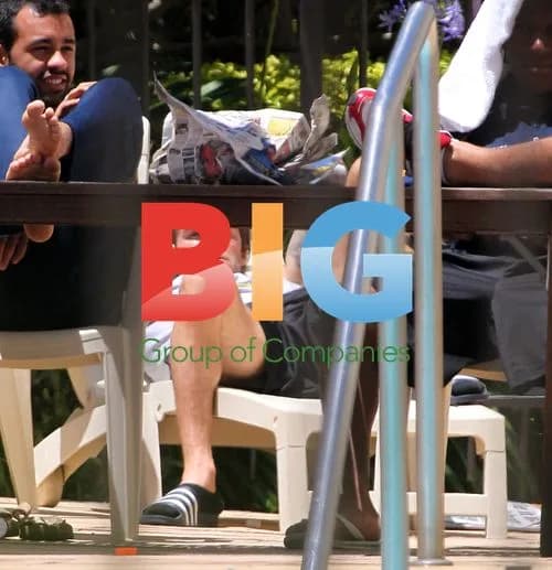 David Beckham Relaxes with LA Galaxy
