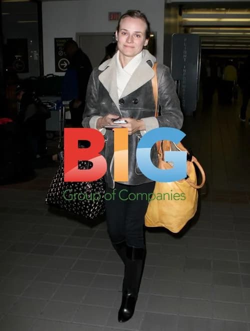Diane Kruger Arrives from France
