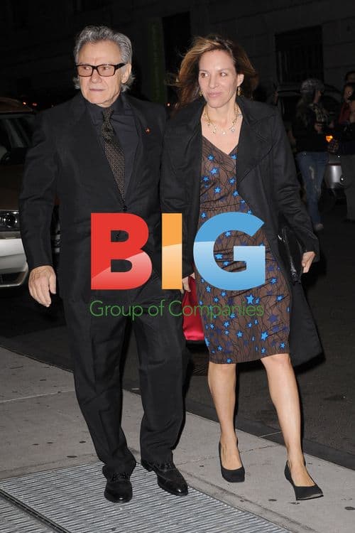 Harvey Keitel and Daphna Kastner at Gotham Film Awards