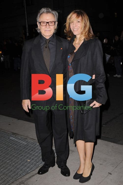 Harvey Keitel and Daphna Kastner at Gotham Film Awards