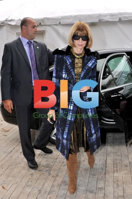 Anna Wintour at Dior Paris Fashion Show