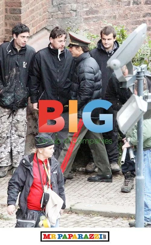 Tom Cruise on Mission Impossible 4 Set