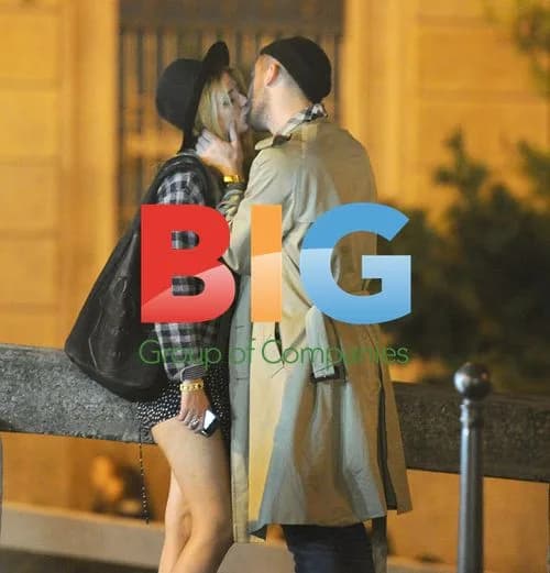 Mischa Barton and DJ Ali Love Kissing in Milan